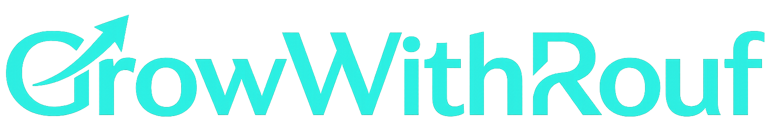 Growwithrouf SEO Services providing website Logo